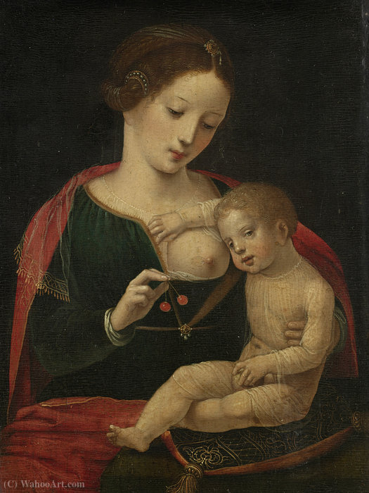 Maria Met Kind — Master Of Female Half Lengths