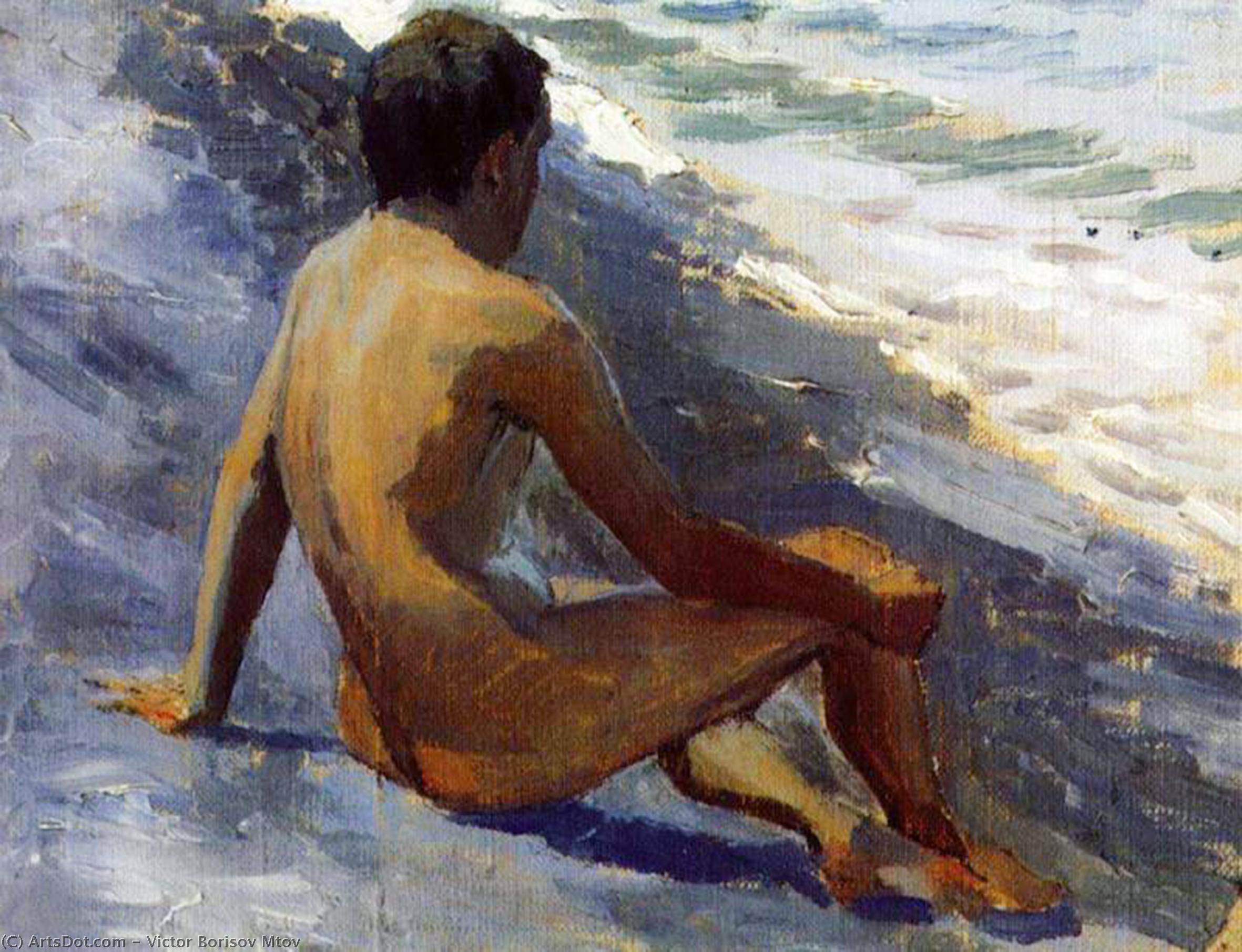 Boy At The Seashore — Victor Borisov Mtov