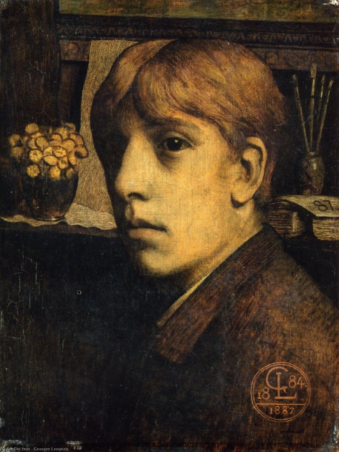Self Portrait — Georges Lemmen