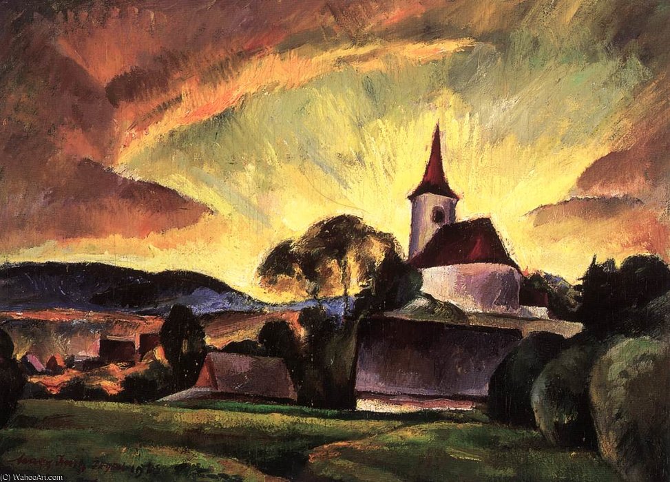 Village In Transylvania — Imre Nagy