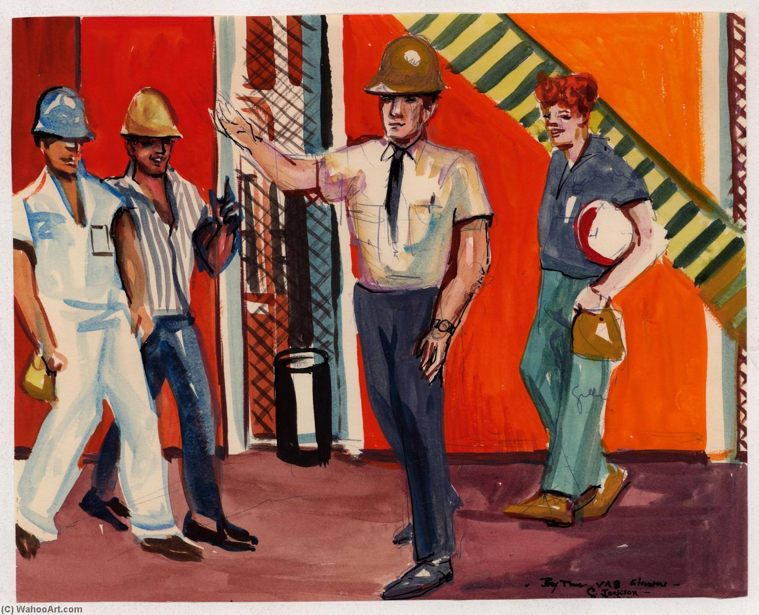 By The Vehicle Assembly Building Elevators — Chrystal Jackson