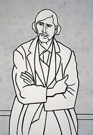 Hombre Con Brazos Cruzados — Roy Lichtenstein