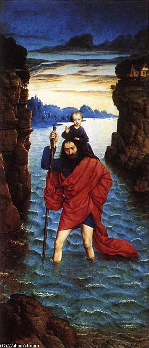 Saint Christopher — Dieric Bouts Der Jüngere