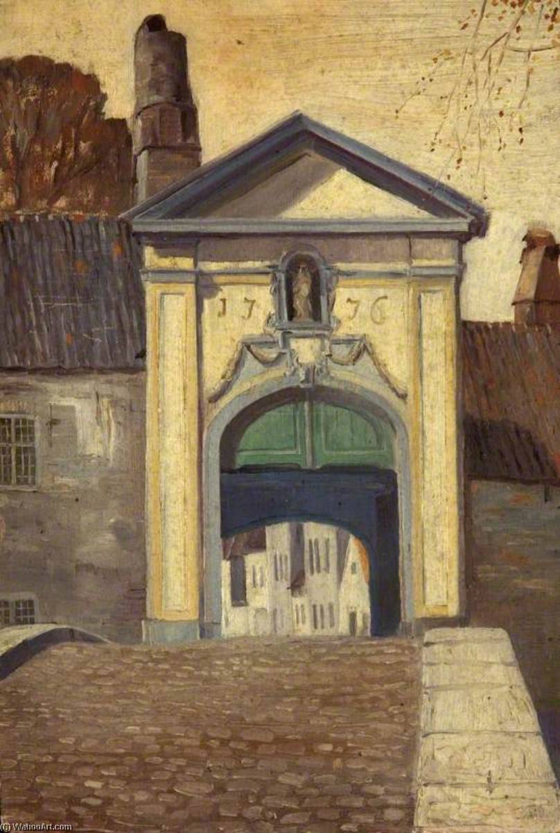 Gateway To The Beguinage, Bruges — Charles Paget Wade