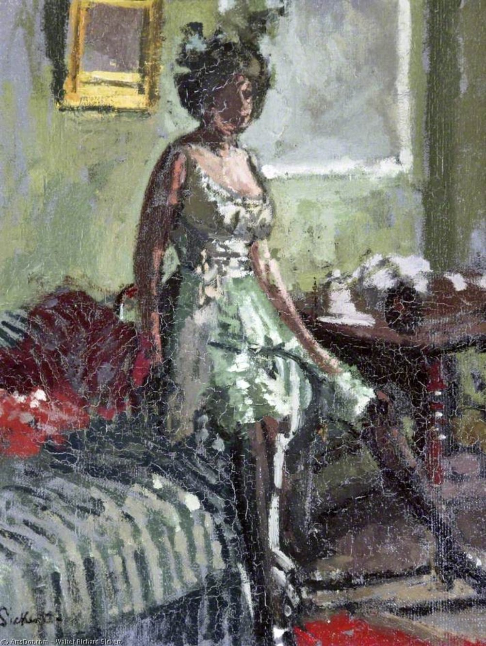 Fancy Dress, Miss Beerbohm — Walter Richard Sickert