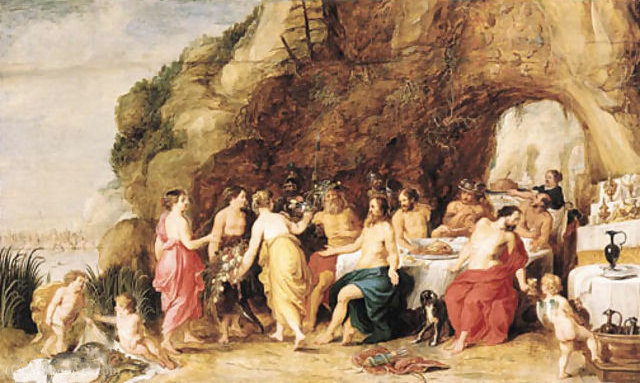 The Feast Of Achelous — Adriaan Van Stalbemt