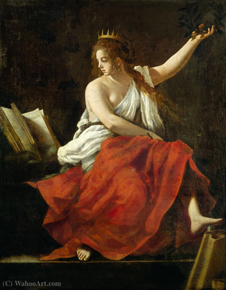 Calliope, Muse Of Epic Poetry — Giovanni Baglione