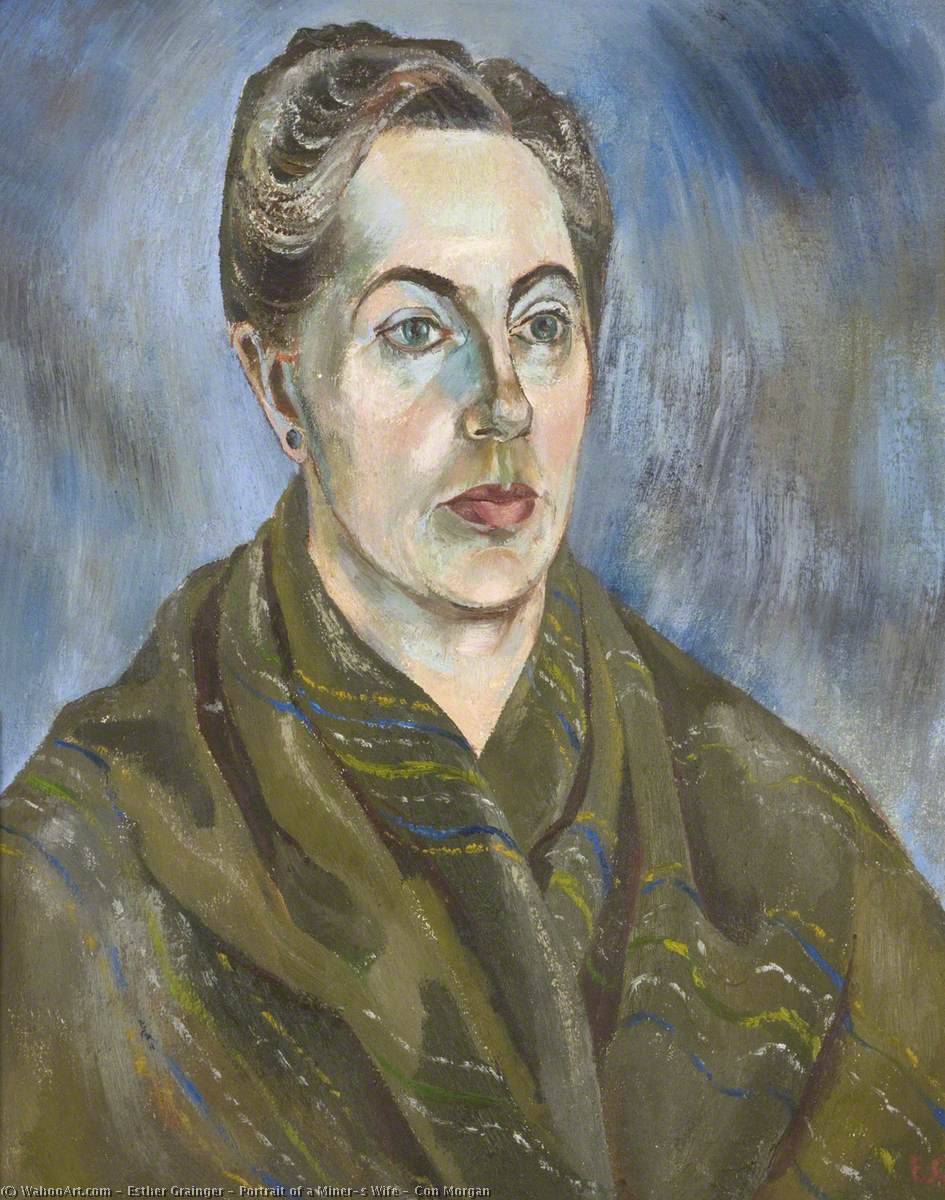 Portrait Of A Miner's Wife – Con Morgan — Esther Grainger