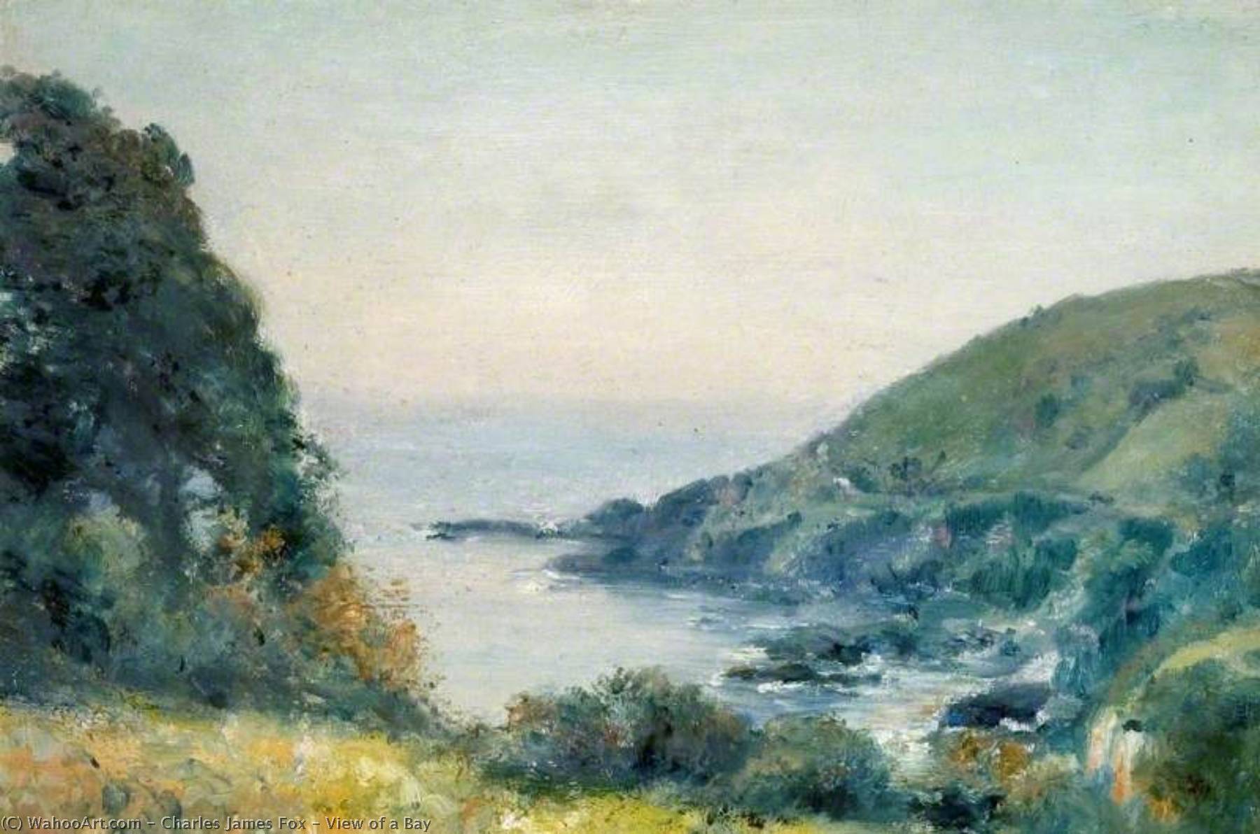 View Of A Bay — Charles James Fox