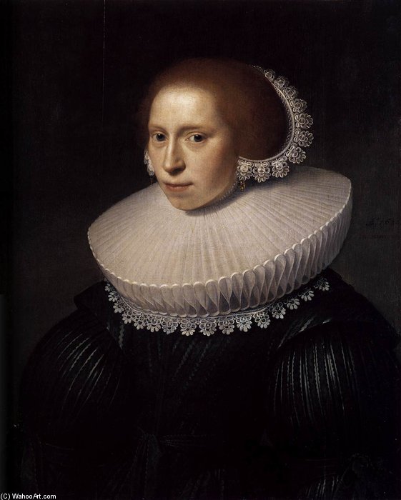 Portrait Of A Young Woman — Michiel Jansz Van Miereveld