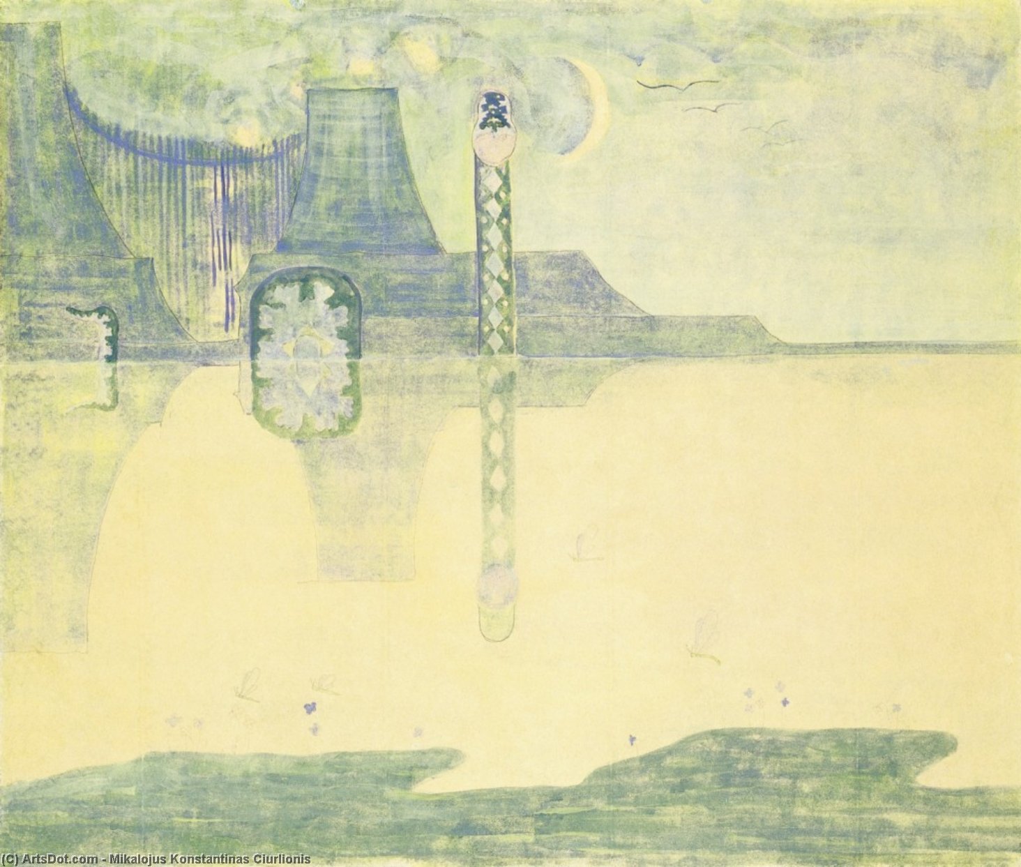 Scherzo (sonata Of The Serpent) — Mikalojus Konstantinas Čiurlionis