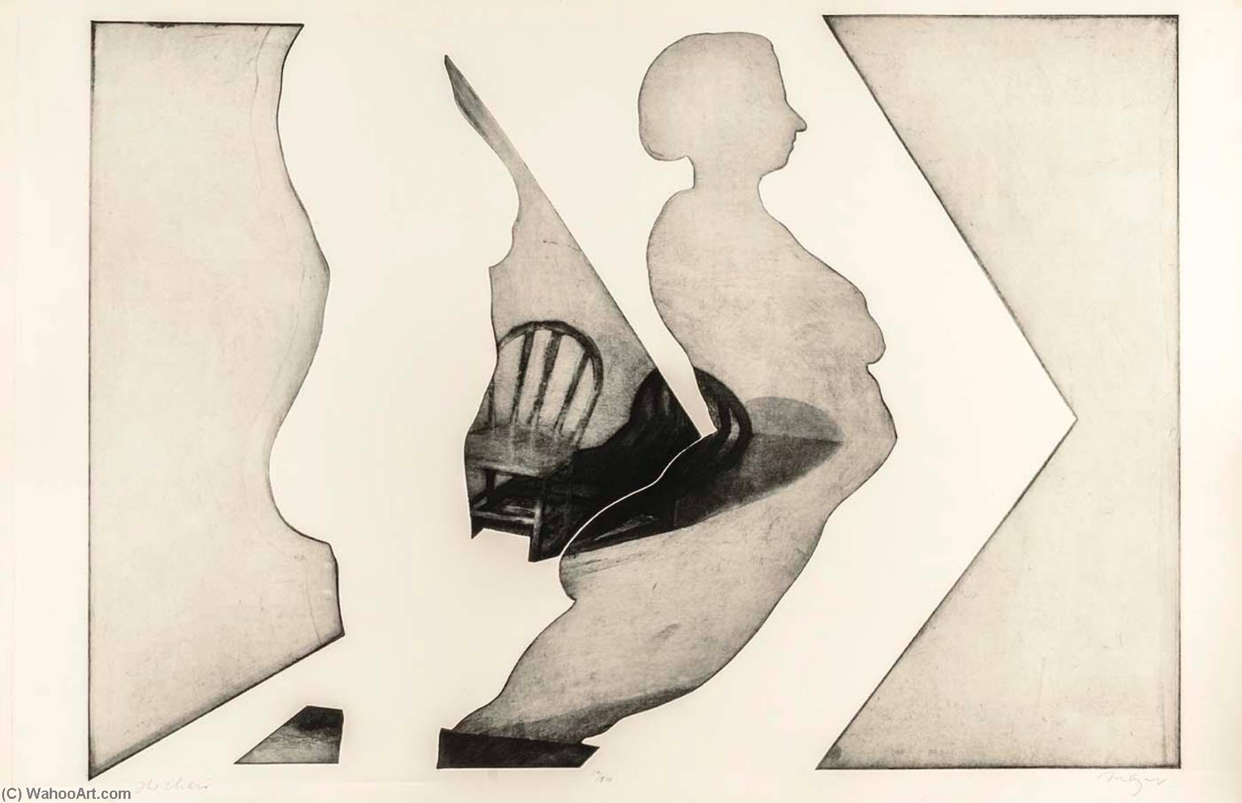 (the Artist And Model, Portfolio) The Chair — Michael Mazur