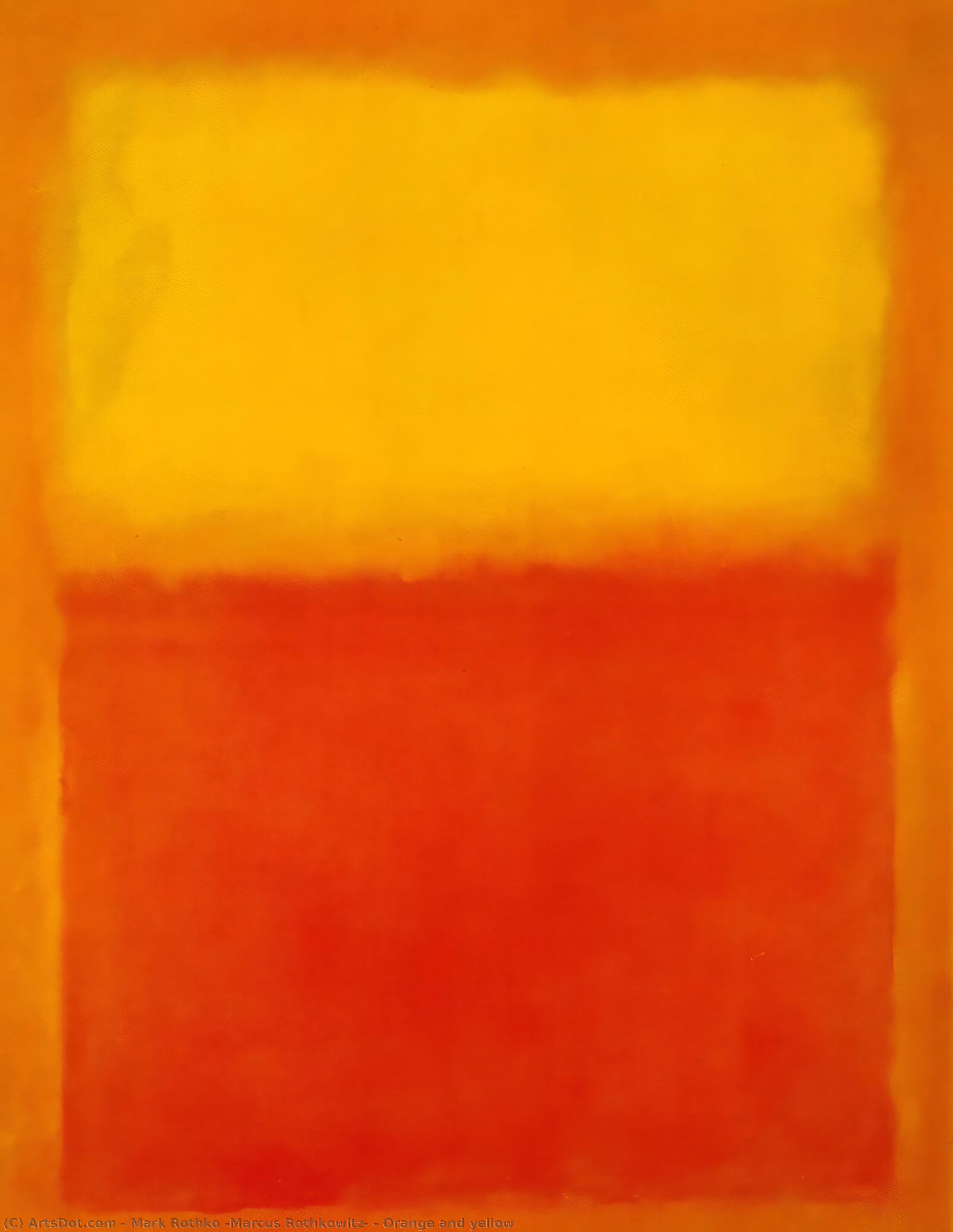 Orange Und Gelb — Mark Rothko