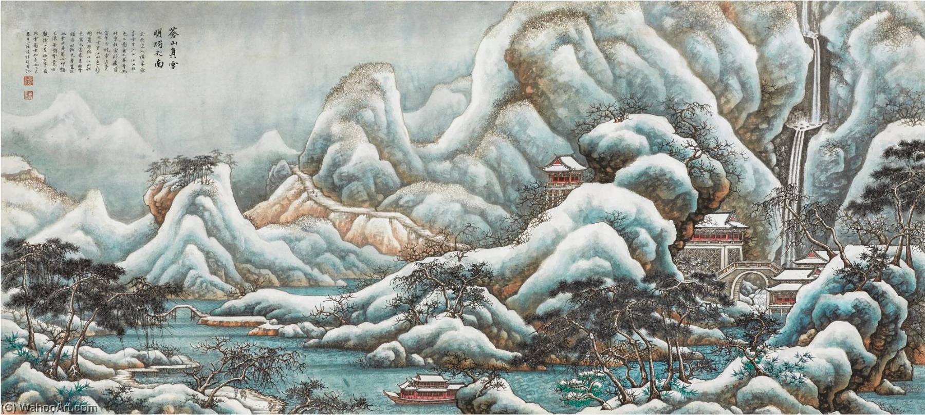 Hermitage Amid The Mountains — Tang Zheming