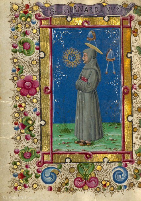 Saint Bernardino Of Siena — Taddeo Crivelli