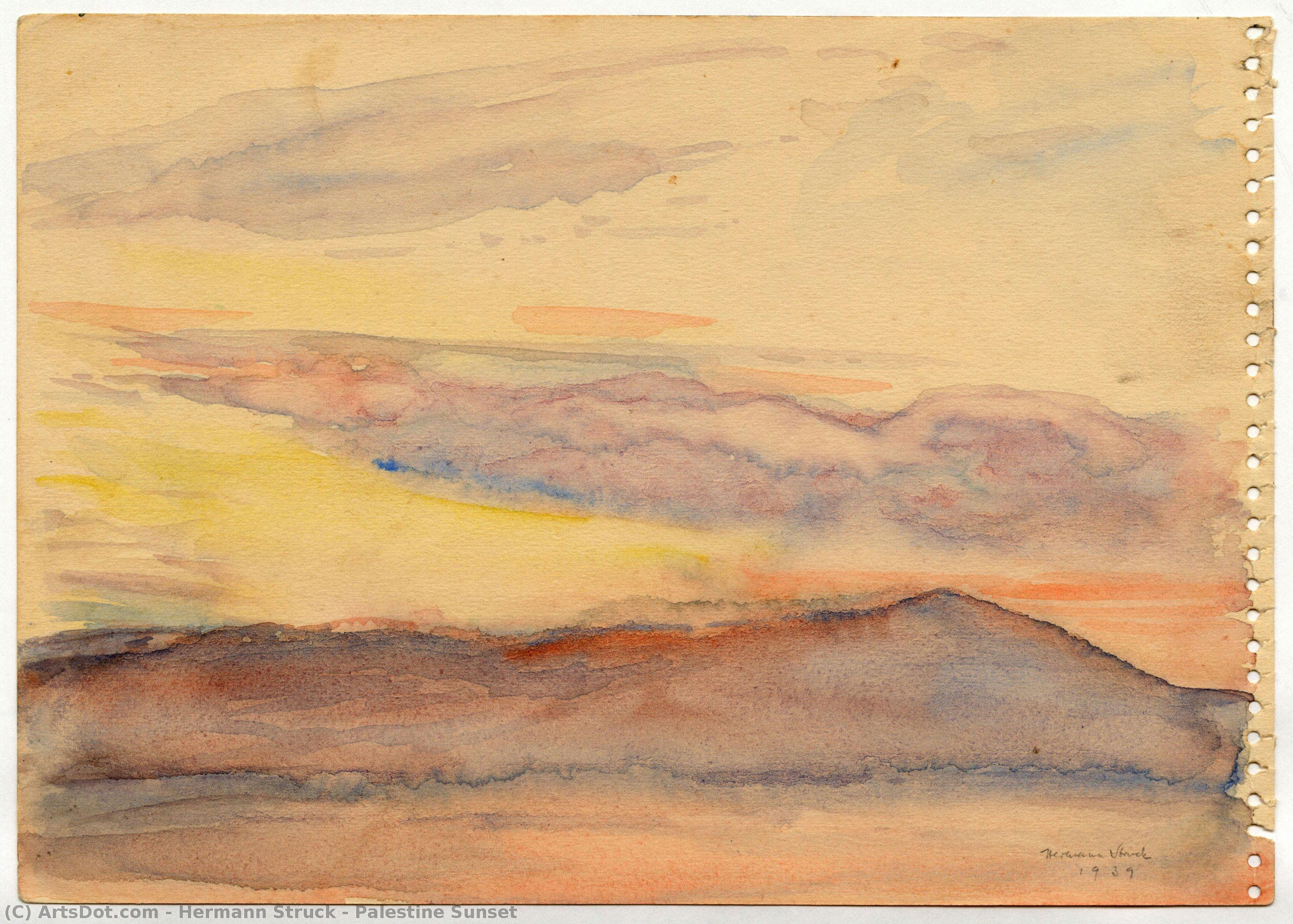 Palestine Sunset — Герман Штук