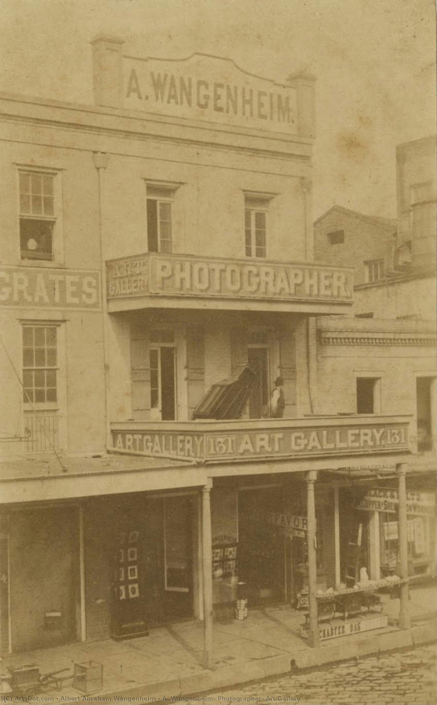 A. Wangenheim, Photographer, Art Gallery — Albert Abraham Wangenheim