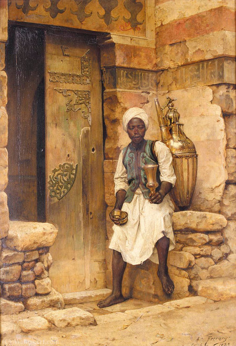 A Nubian Boy — Arthur Von Ferraris