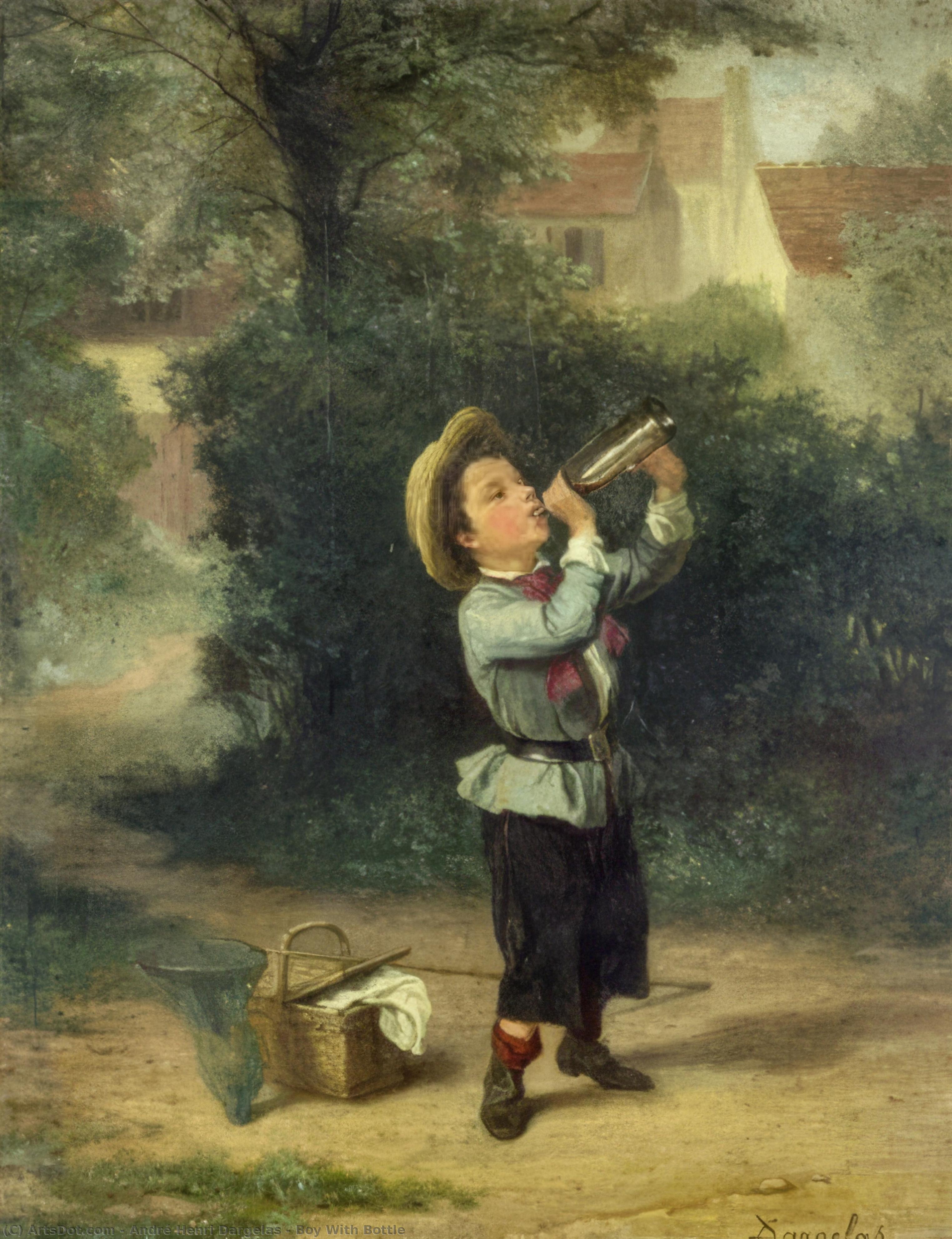 Boy With Bottle — アンドレ・アンリ・ダルゲラス