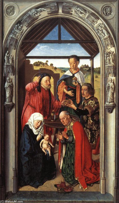 Adoration Of The Magi — Aelbrecht Bouts