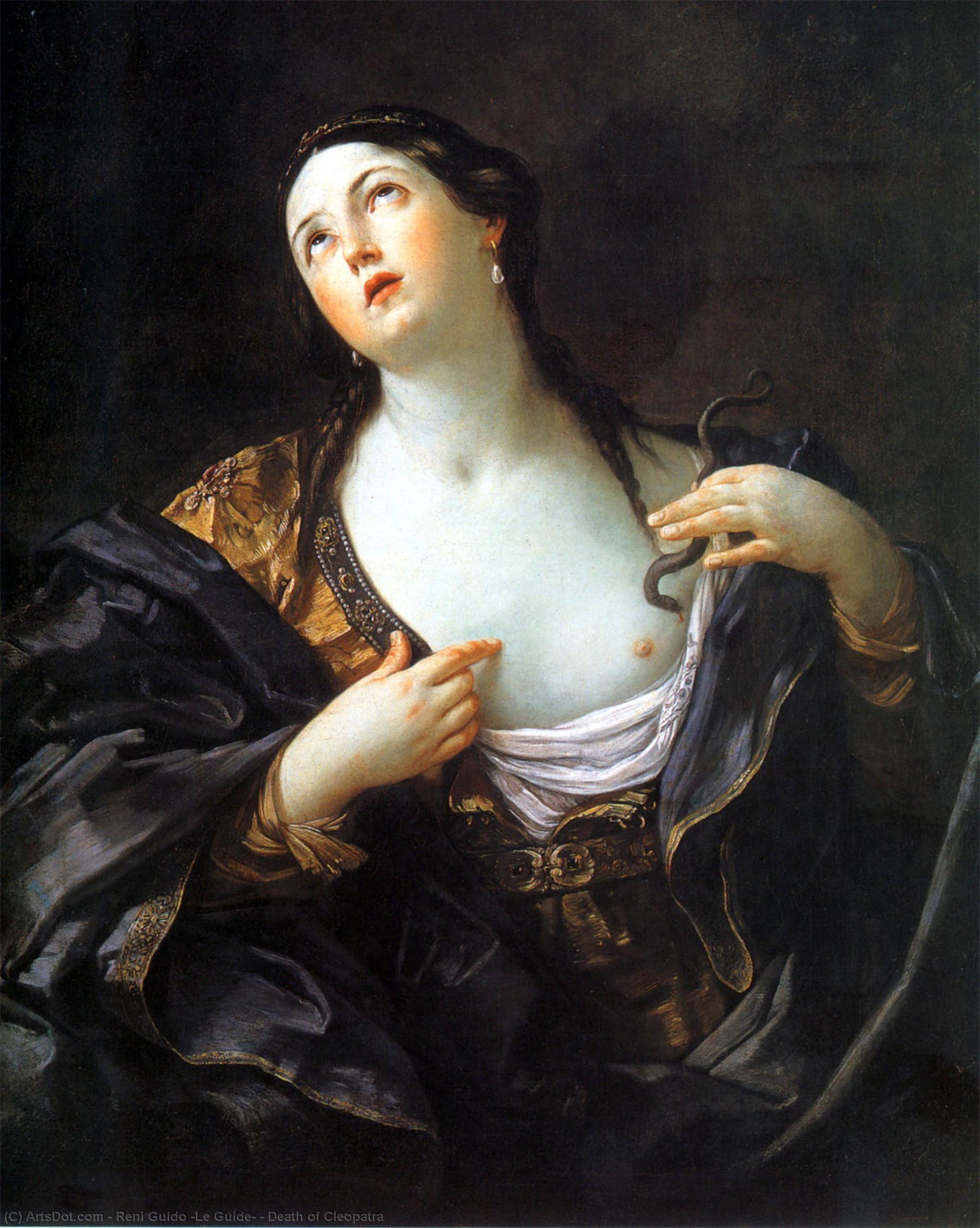 Death Of Cleopatra — Reni Guido (le Guide)