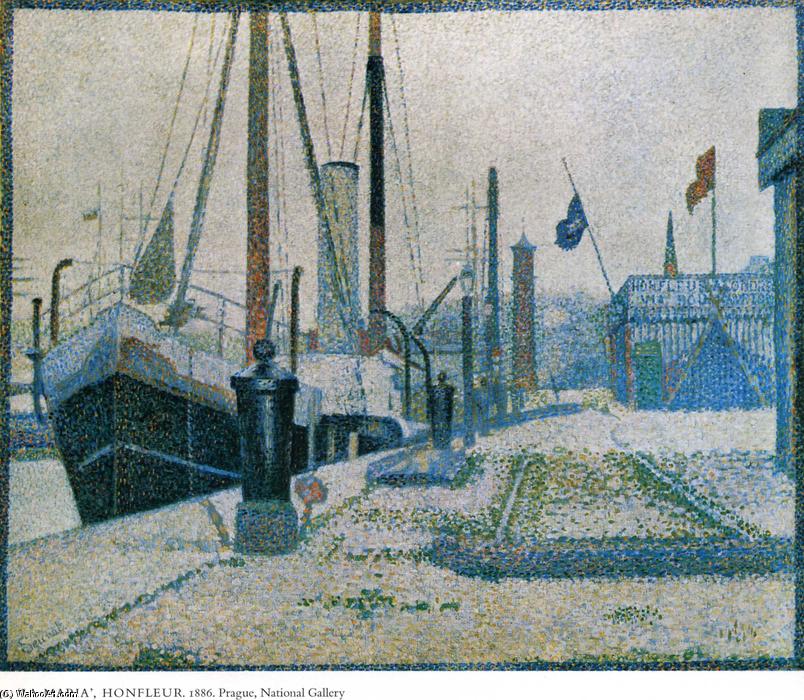 The Maria, Honfleur — Georges Seurat