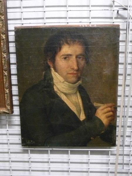 Portrait Du Père Du Dr Delzeuzes — Jean Baptiste François Desoria
