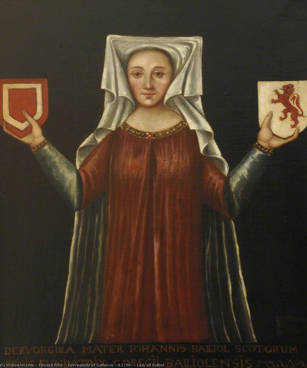 Dervoguilla Of Galloway (d.1290), Lady Of Balliol — Edward Price