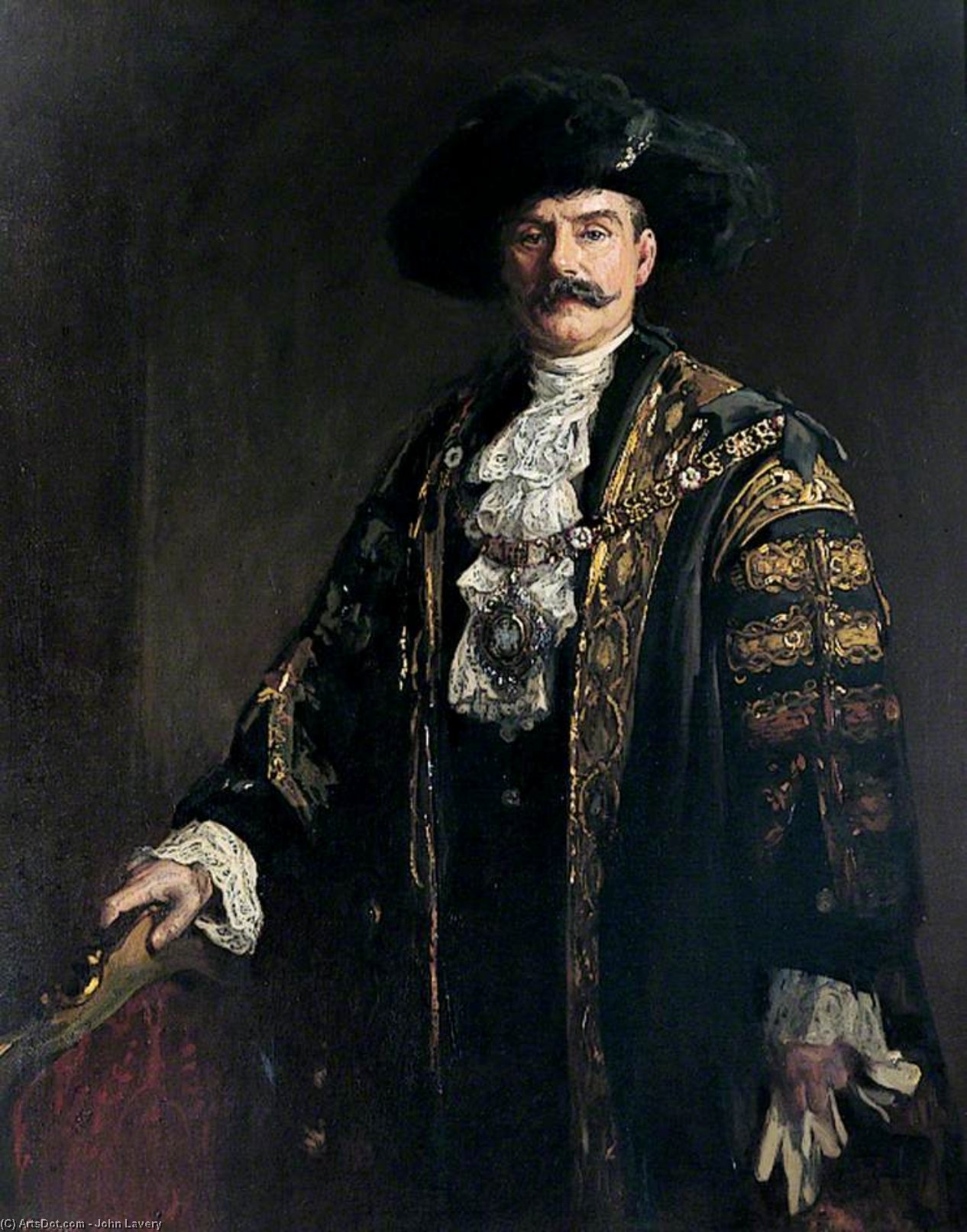 The Right Honourable Sir Charles Cheers Wakefield, Mayor Of London — Sir John Lavery