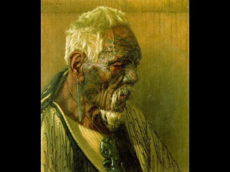 Thoughts Of A Tohunga Wharekauri Tahuna — Charles Frederick Goldie