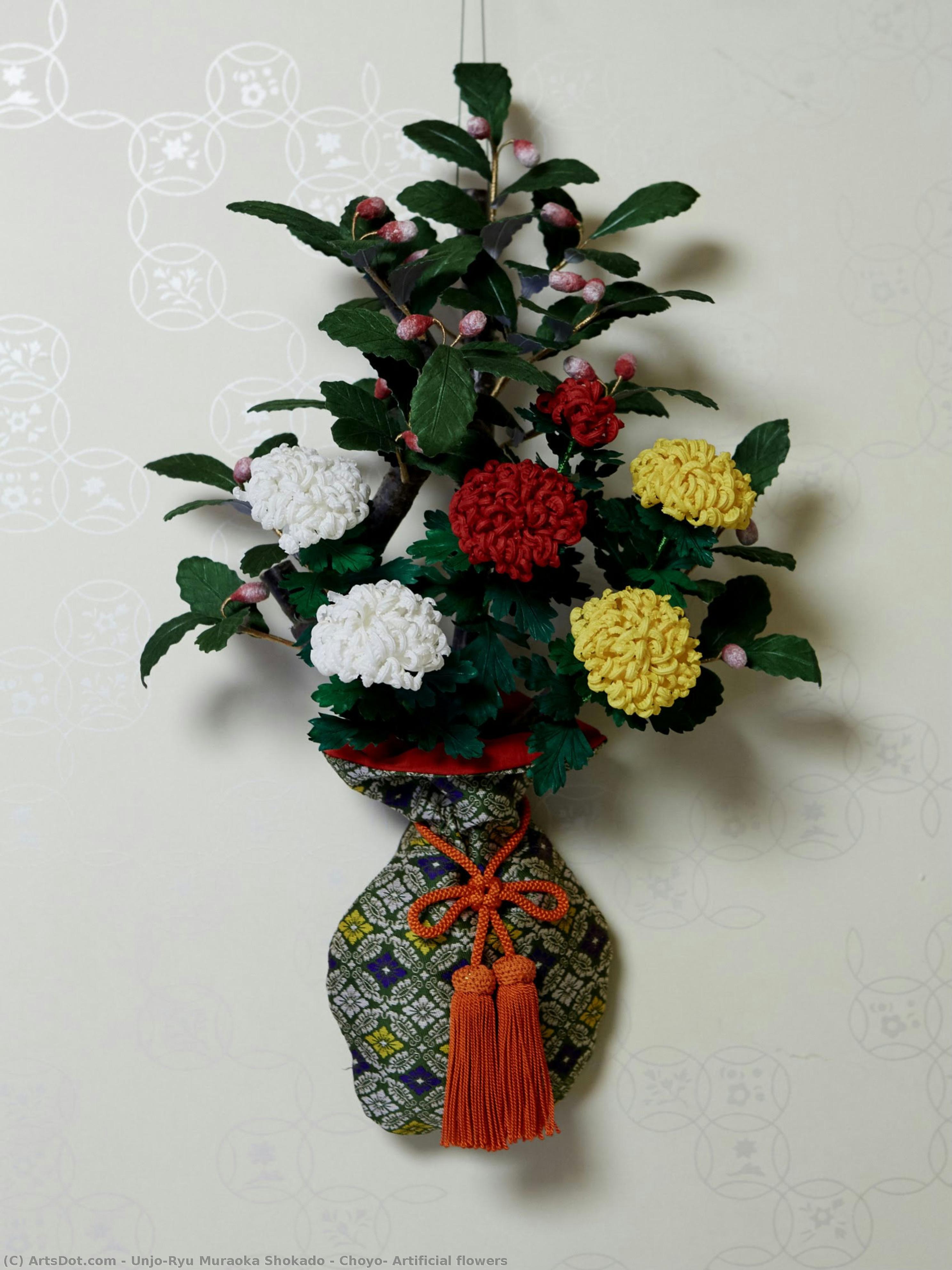 Choyo, Artificial Flowers — Unjo-ryu Muraoka Shokado