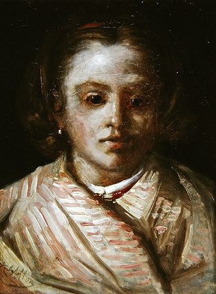 Portrait Of A Child — Antoine Vollon