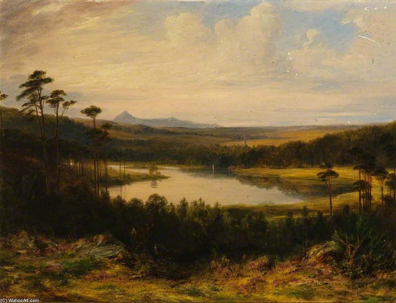 A Lake At Haddo — Джеймс Уильям Гиллс