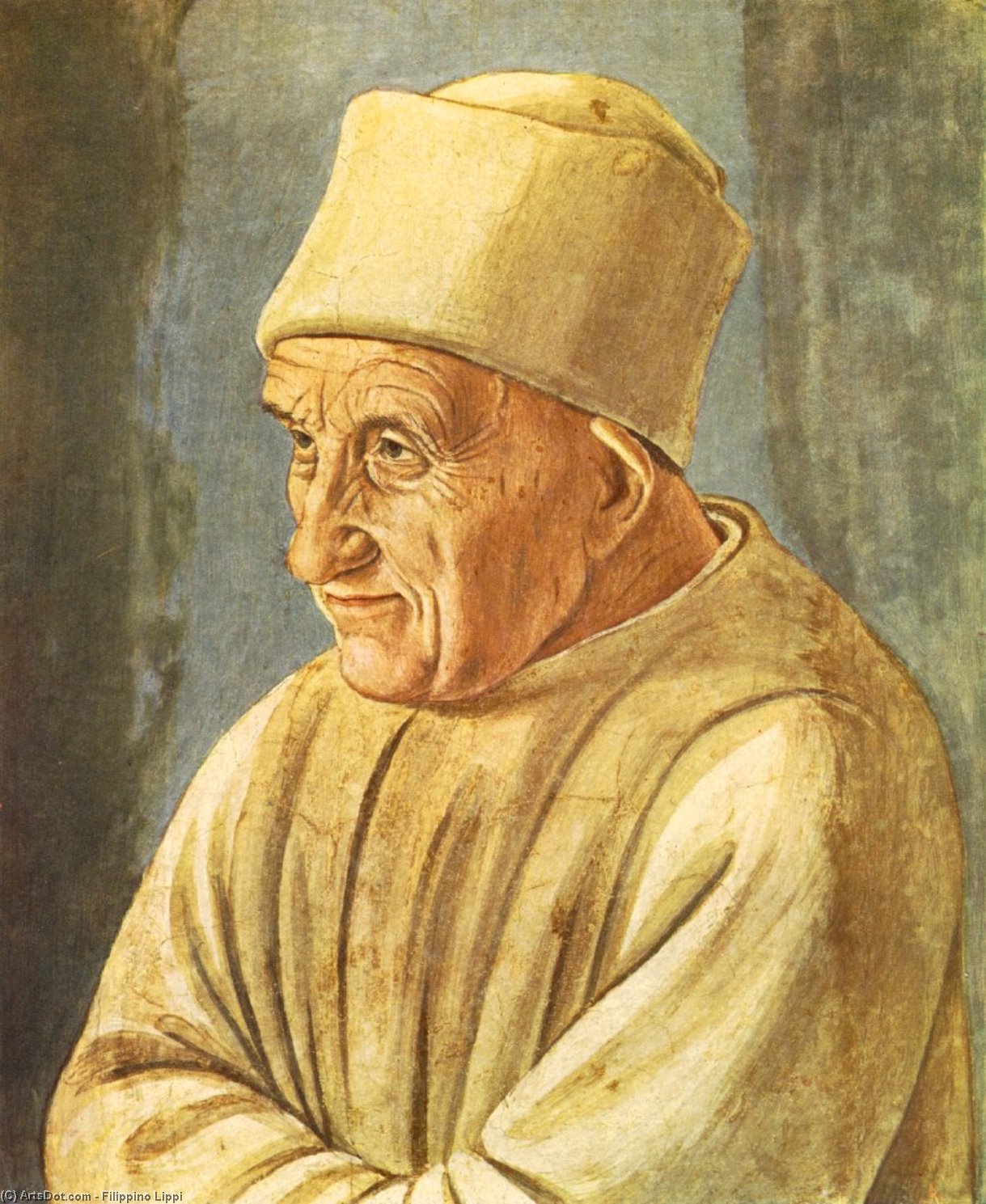 Portrait Of An Old Man — Filippino Lippi