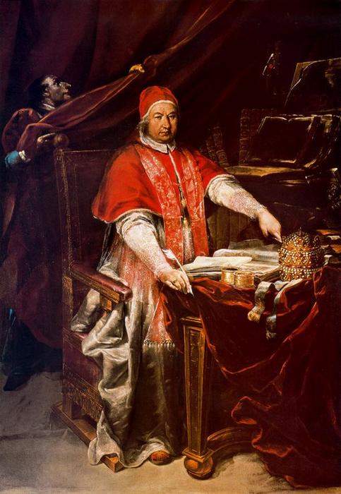 Portrait Of Benedict Xiv — Giuseppe Maria Crespi