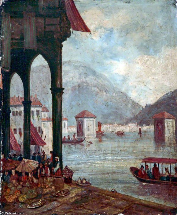 Lake Como, Italy — William Leighton Leitch