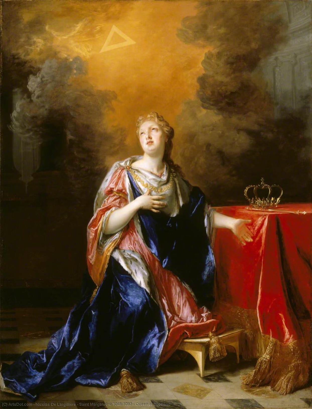 Saint Margaret (c.1045–1093), Queen Of Scotland — Nicolas De Largillière
