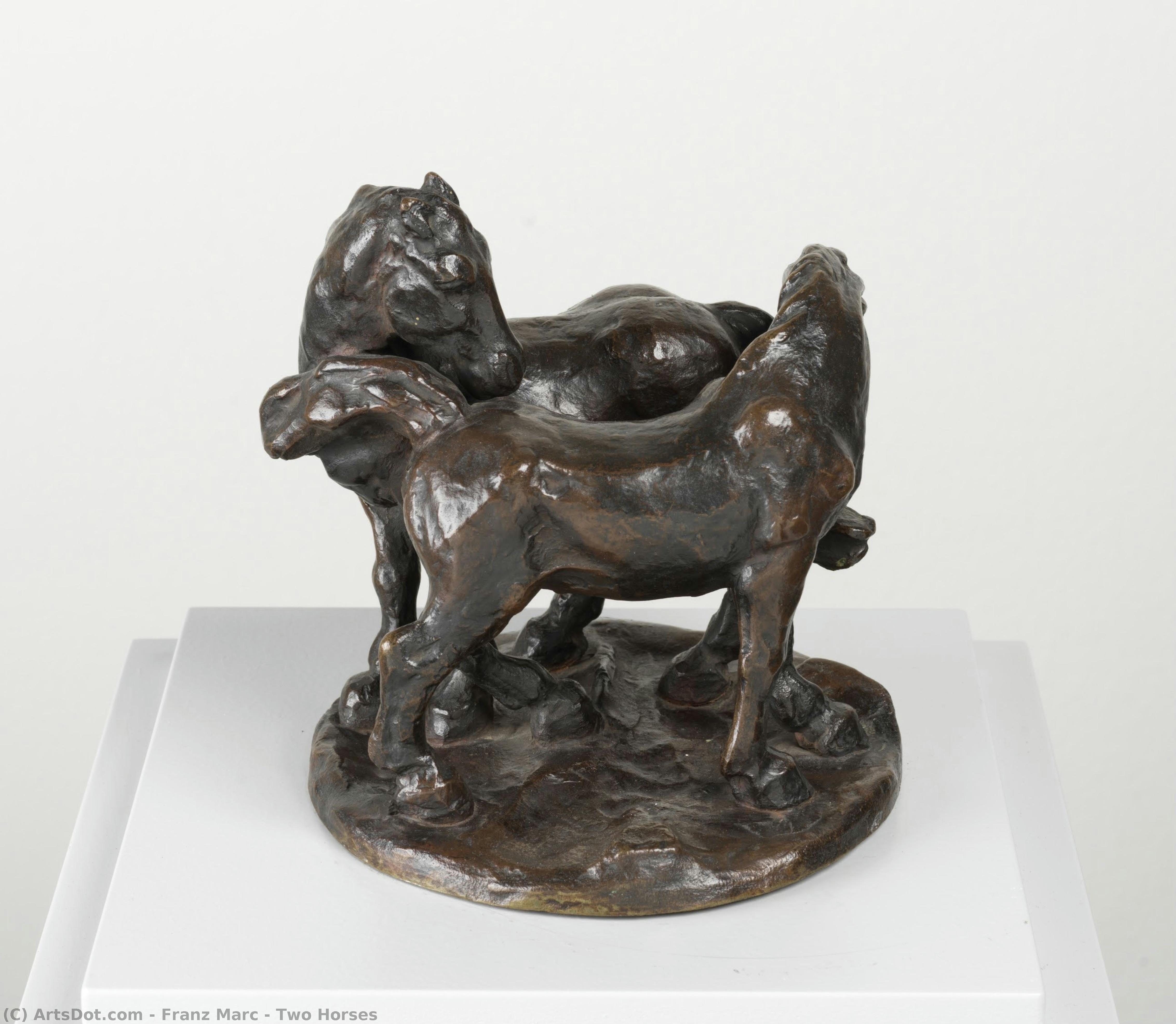 Two Horses — フランツ・マルク
