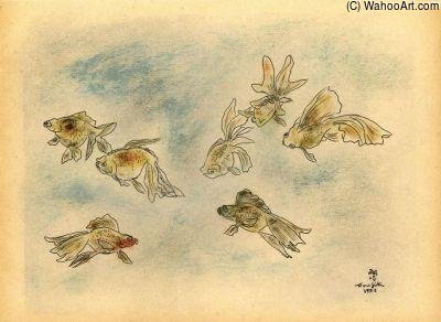 Fishes — Léonard Tsuguharu Foujita
