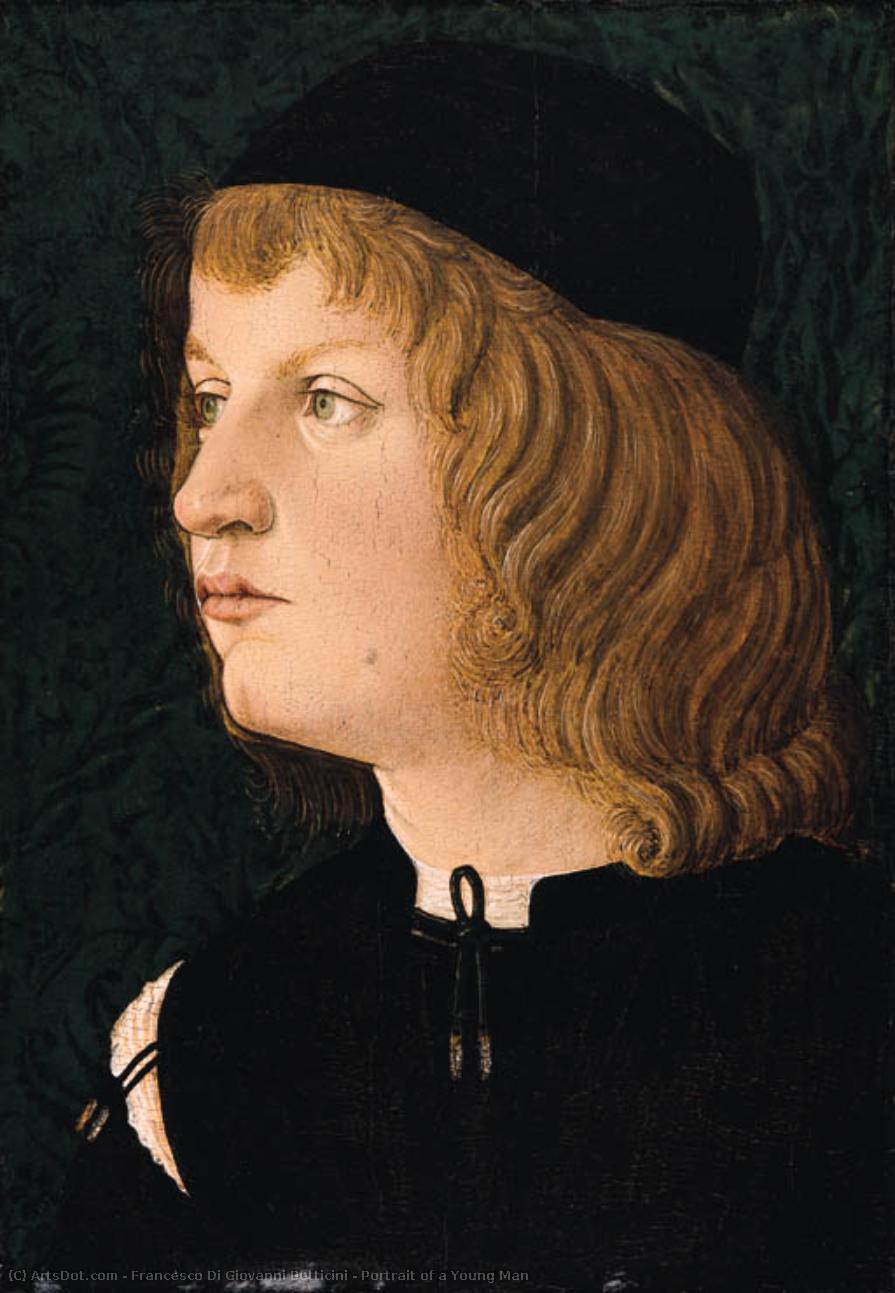 Portrait Of A Young Man — Francesco Di Giovanni Botticini