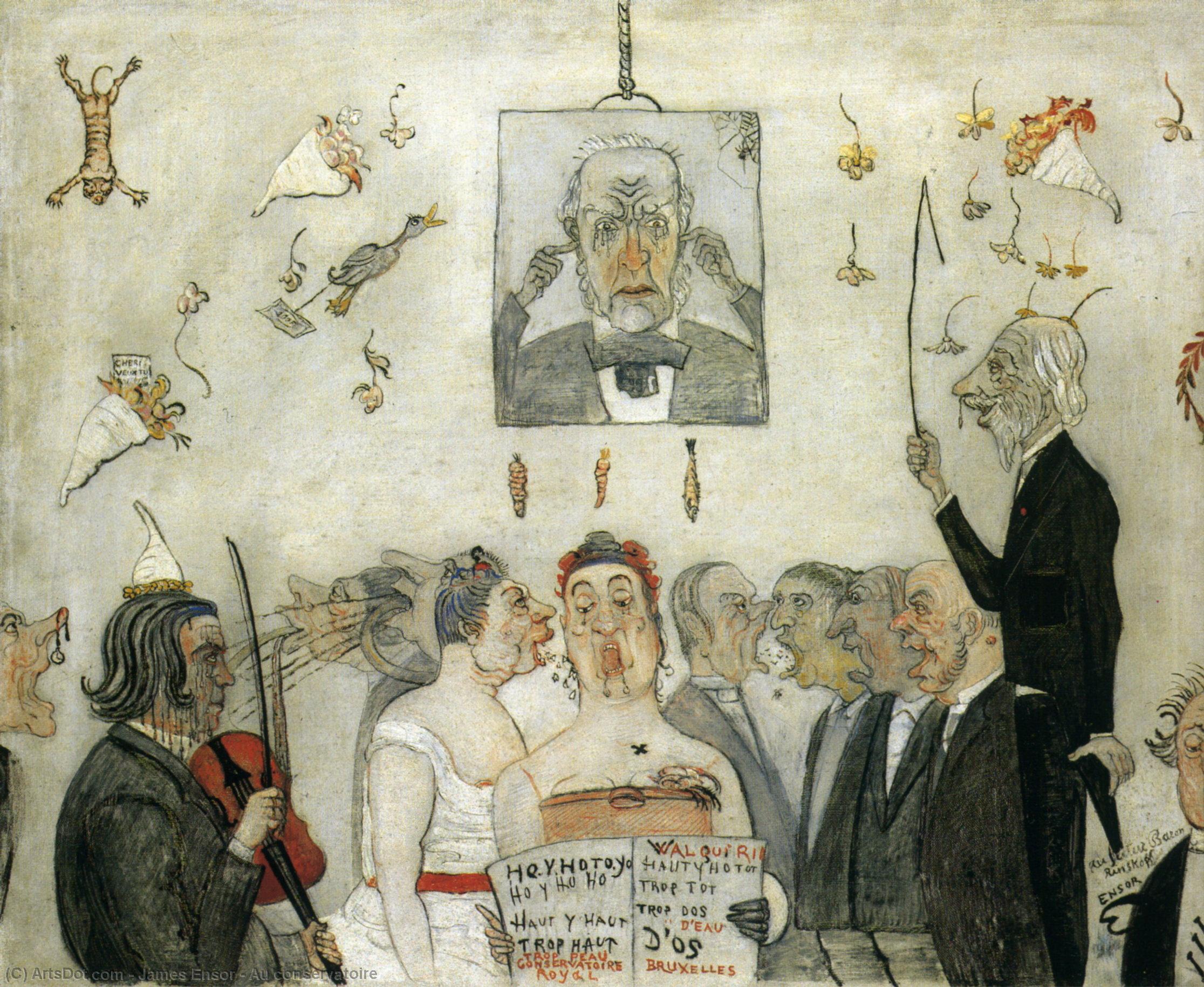 El Conservatorio — James Ensor