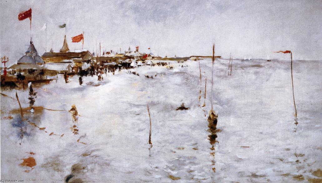 Coney Island From Brighton Pier — John Henry Twachtman