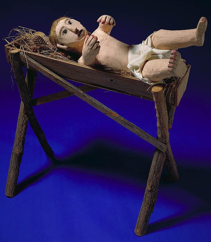 Christ Child In Manger — Felipe Archuleta