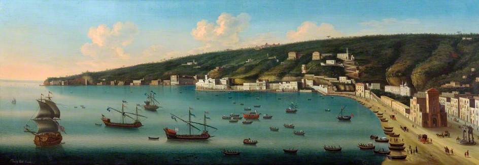 View Of Naples And Posillipo — Tommaso Ruiz