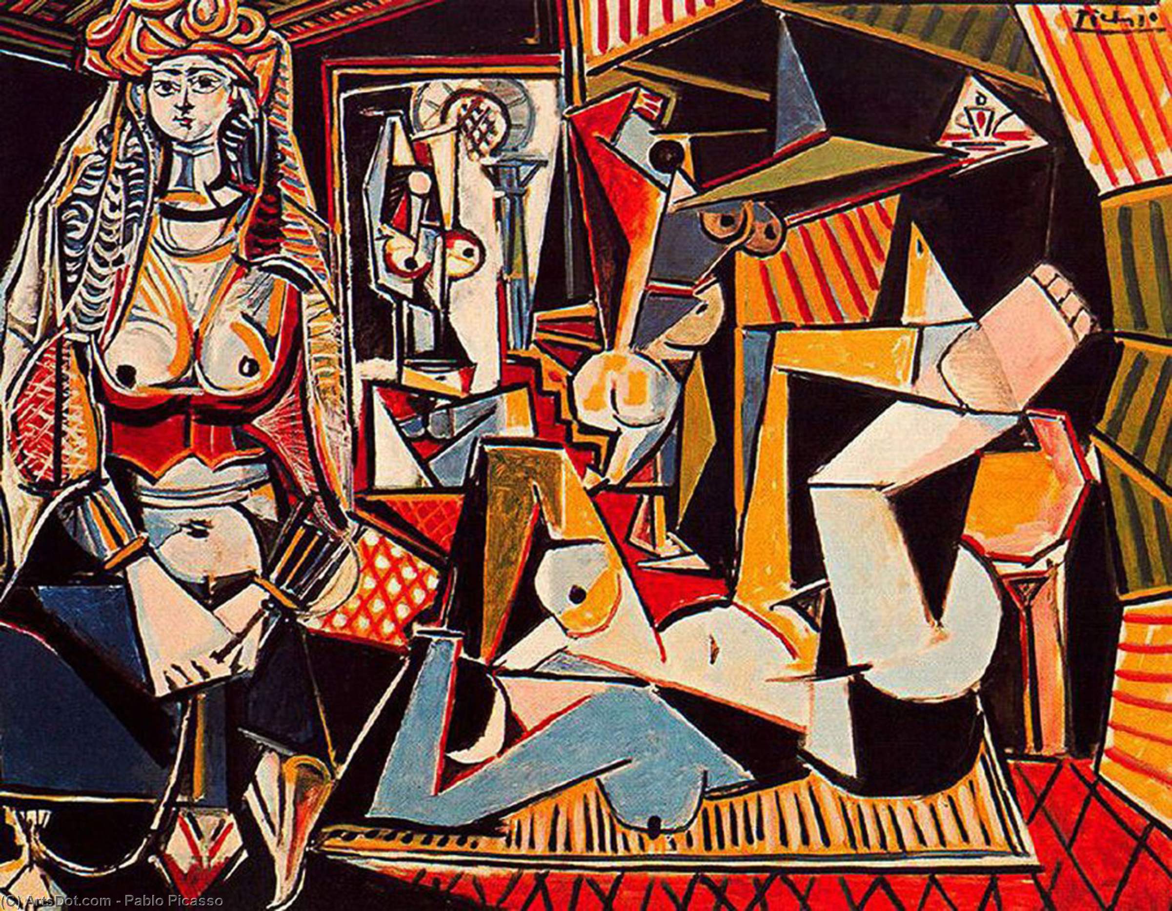 Las Mujeres De Argel — Pablo Picasso