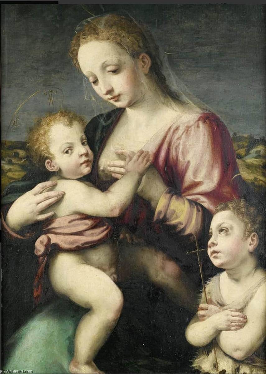 Virgin And Child With The Infant St John The Baptist — Niccolò Betti