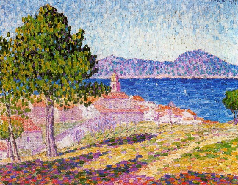 Saint-tropez, Vista De La Citadelle — Francis Picabia