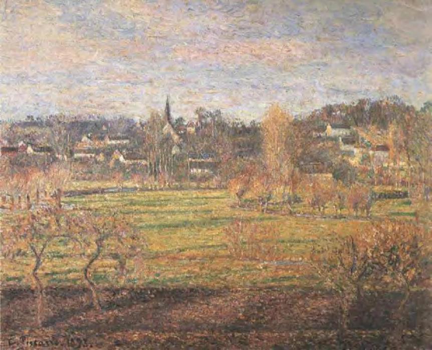 February, Sunrise, Bazincourt — Kamij Pisaro