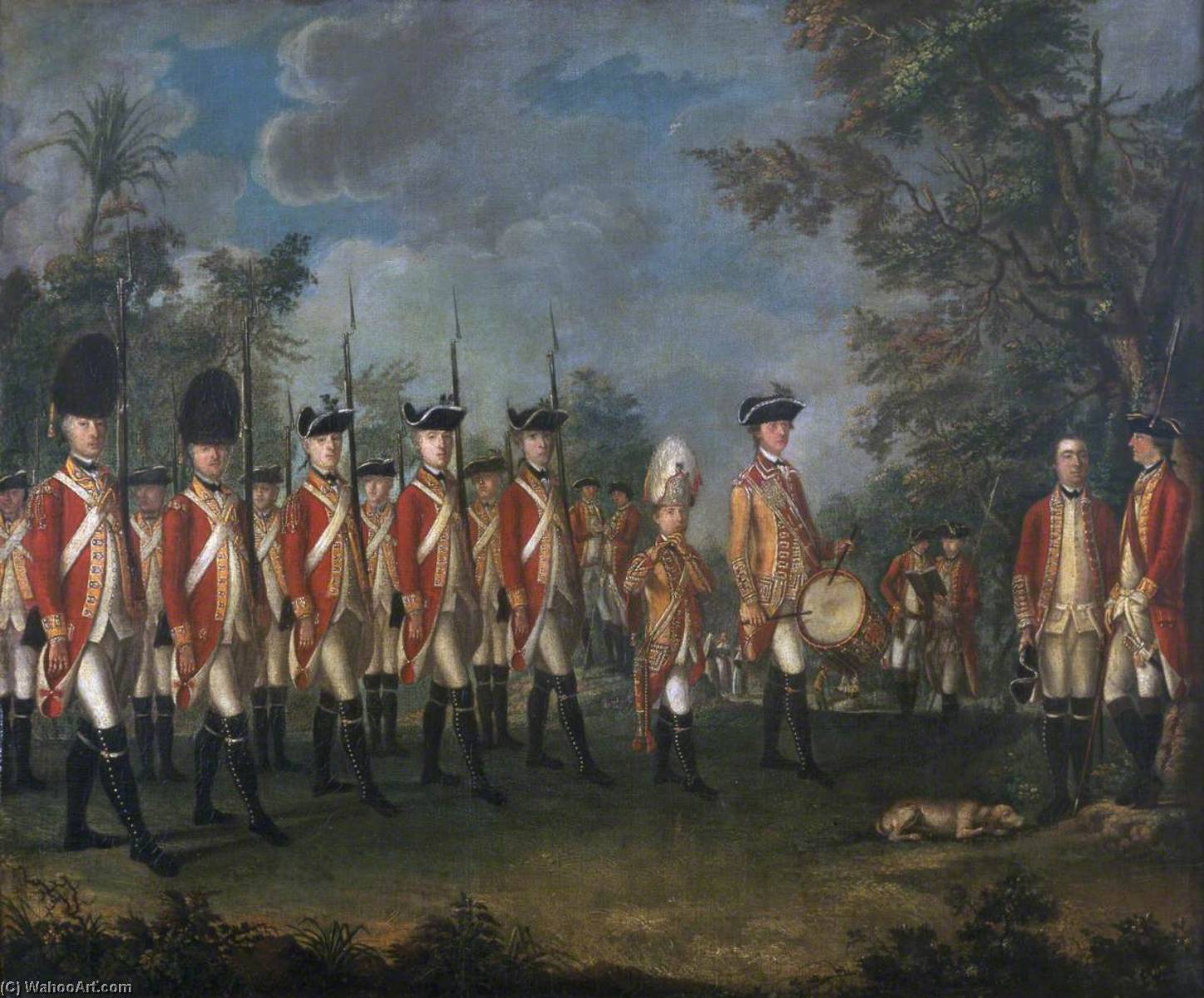 Lord George Lennox (1737–1805), Colonel Of The 25th Regiment Of Foot, C.1771 — Giuseppe Chiesa