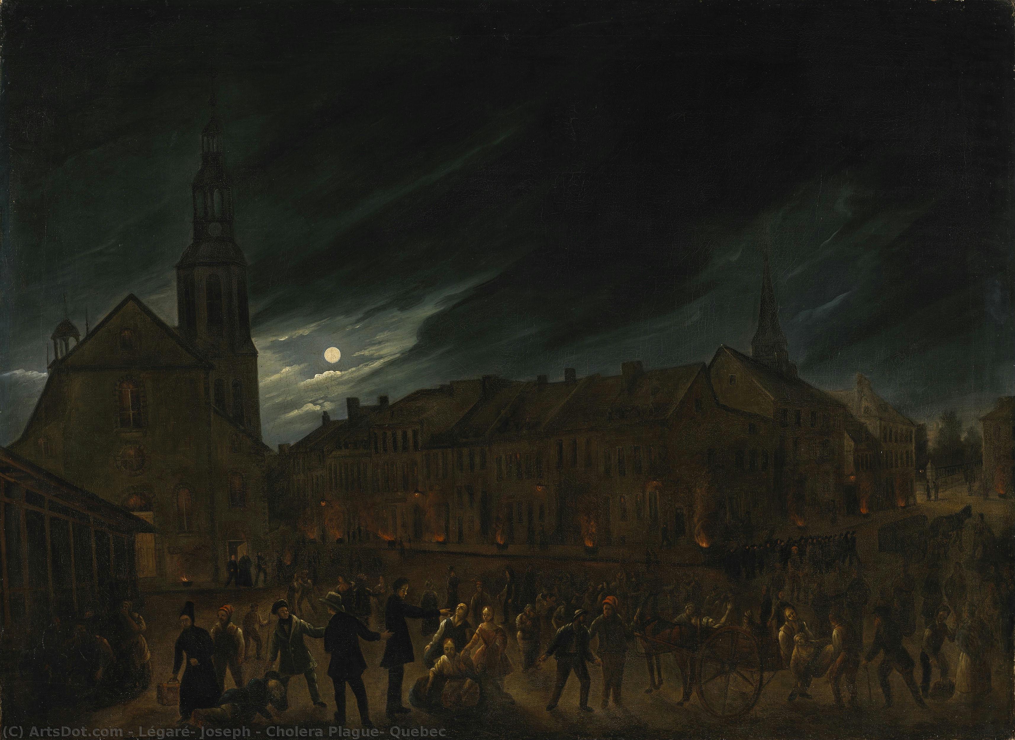 Cholera Plague, Quebec — Légaré, Joseph